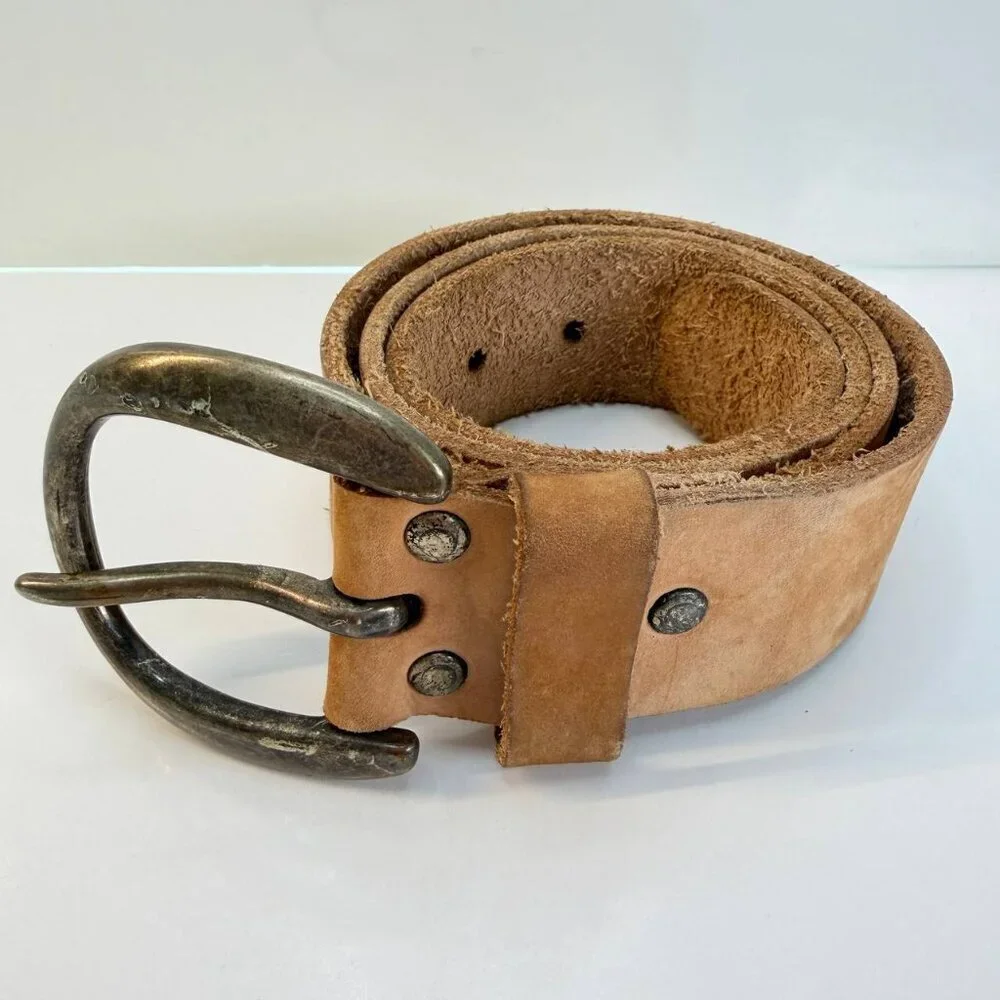 Women’s Cross Jeans Genuine Leather Belt – Size 80 / 96 cm – Made in Germany - Picture 1 of 12